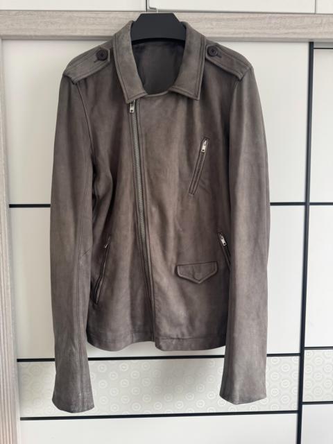 Rick Owens Rick Owens mainline leather jacket
