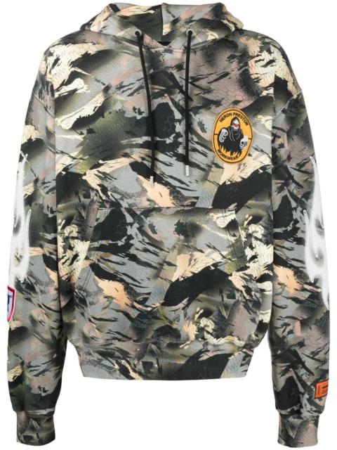 Heron Preston camouflage-print hoodie