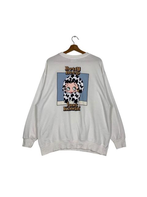 Other Designers Japanese Brand - BETTY BOOP X DENIFITS Graphics Printed Sweatshirt #1515-C68
