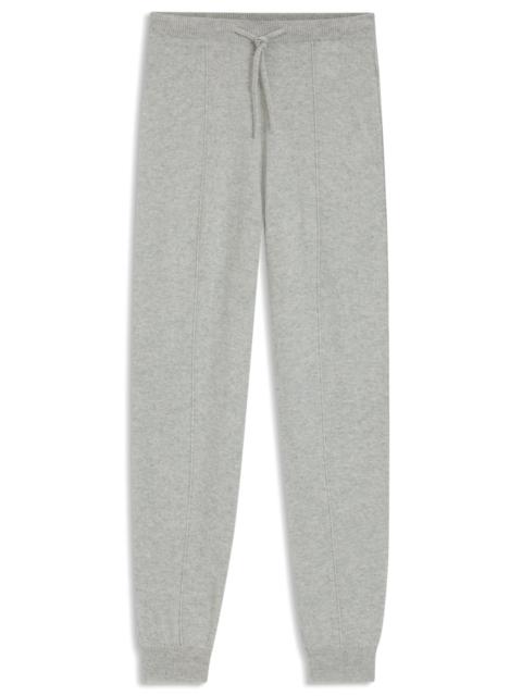 BOSS CUFFED TRACKSUIT BOTTOMS IN CASHMERE