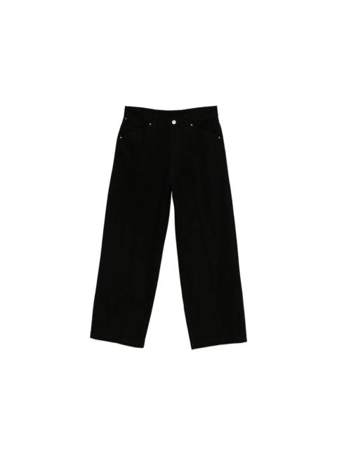 Lemaire Lemaire Black Denim - Regular & Straight-Leg Jeans Men
