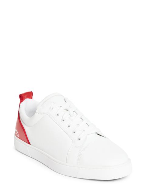 Christian Louboutin Christian Louboutin Fun Louis Sneaker in White/Loubi at Nordstrom