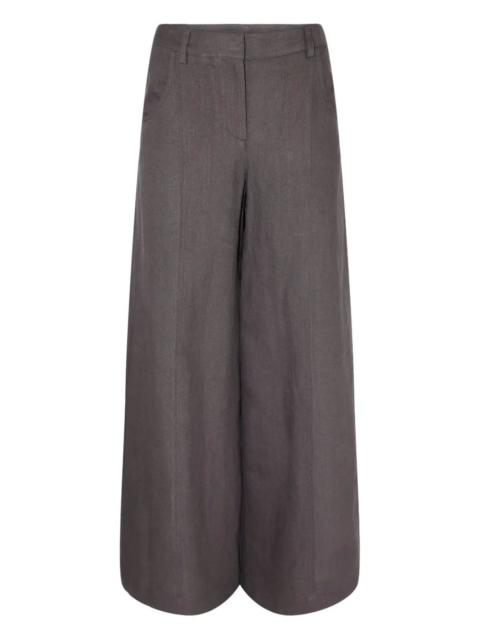 TWP Dee's Trouser in Dark Chocolate