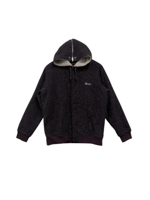 Supreme Hooded Baseball Sweater