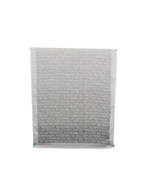 EMPORIO ARMANI Allover Logo Stole