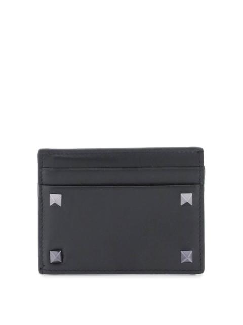 Valentino Garavani Rockstud Leather Card Holder