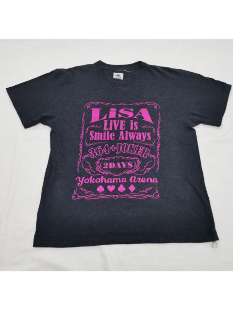 Other Designers Japanese Brand - LiSA Live is Smile Always in Yokohama Arena Tshirt