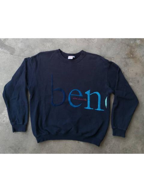 Other Designers Benetton - Embroidered Big Logo