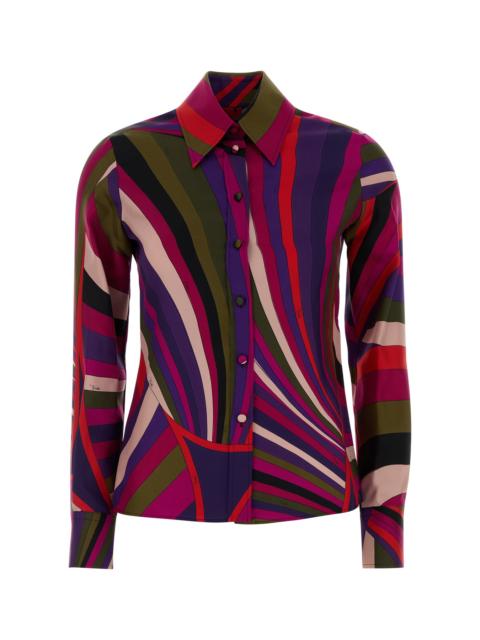 PUCCI Printed silk shirt