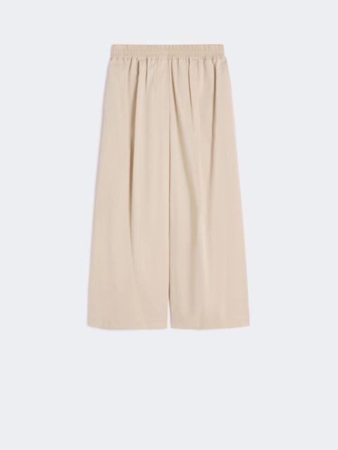 WEEKEND Max Mara Cotton rasetto trousers - BEIGE