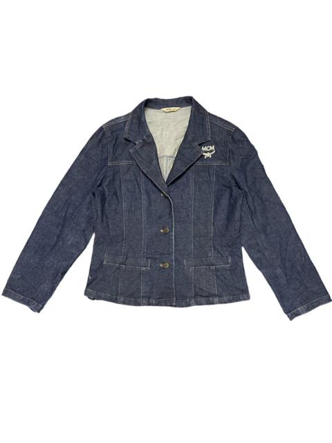 MCM legare denim blazer