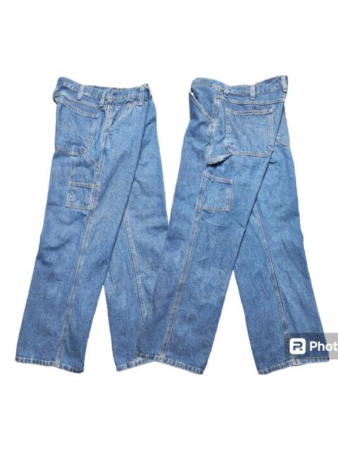 Other Designers Faded Glory × Vintage - Crazy Vintage Baggy Carpenter Jeans