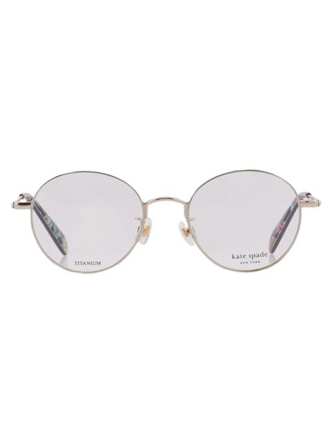 kate spade Kate Spade Demo Round Ladies Eyeglasses KENNEDI/F 0PJP 49