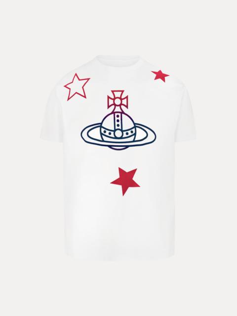 Vivienne Westwood ORB AND STARS CLASSIC T-SHIRT