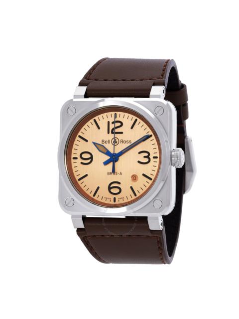 Other Designers Bell and Ross BR 03 Automatic Copper Dial Men's Watch BR03A-GB-ST/SCA