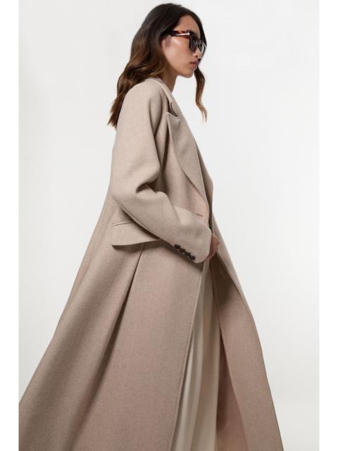 KAREN MILLEN Wool Tailored Flared Skirt Midi Coat