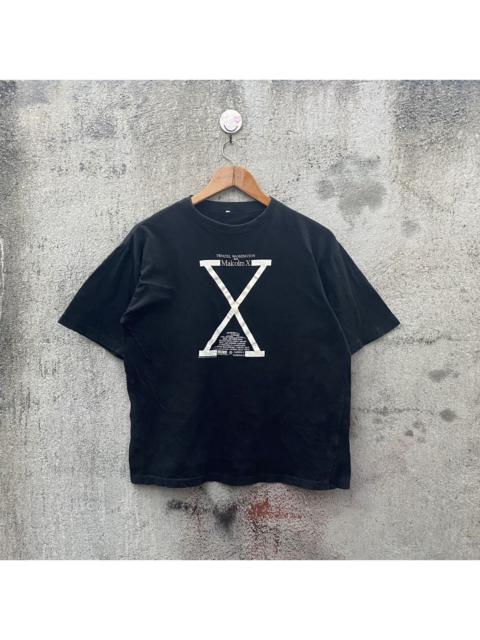 Other Designers Other - Vintage 90s malcolm X movie poster tshirt