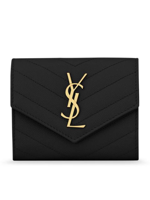 SAINT LAURENT Saint Laurent Women Cassandre Matelasse` Wallet