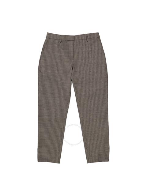 Burberry Burberry Check Cropped Tailored Trousers