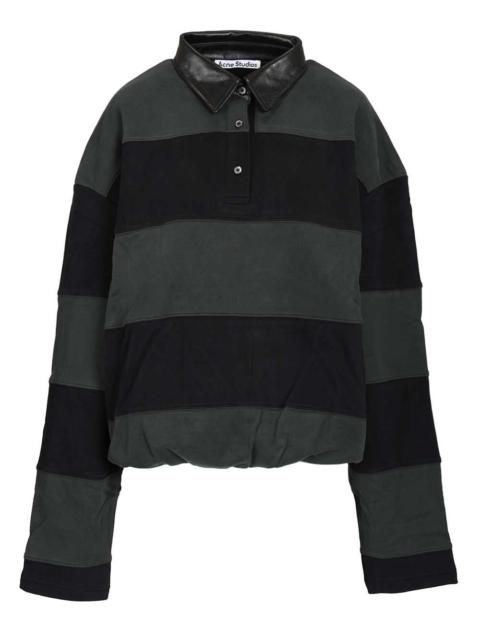 Acne Studios Acne Studios Women Striped Polo Sweater