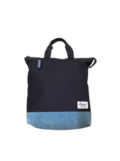 Other Designers Japanese Brand - Finn Finland 2-Way Tote Canvas Convertible Daypack