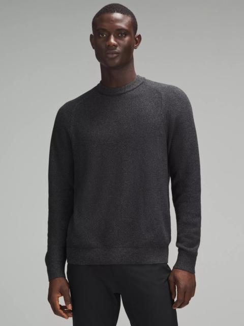 lululemon Textured Knit Crewneck Sweater