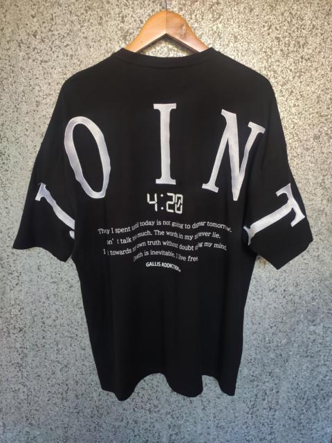 Other Designers Japanese Brand - Gallis Addiction t shirt oversized