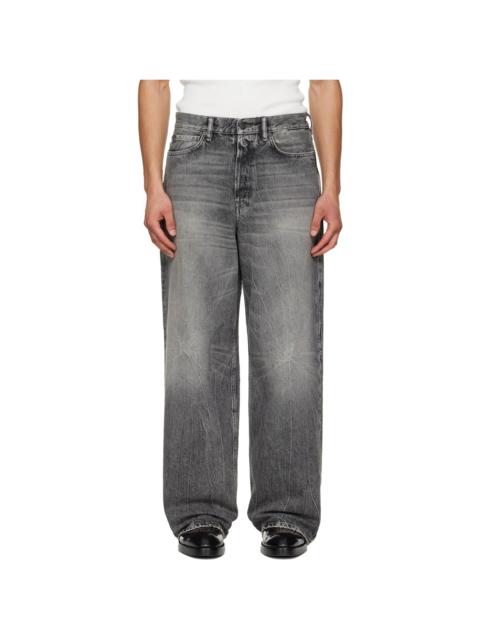 Acne Studios Gray Loose Fit 1981 Jeans