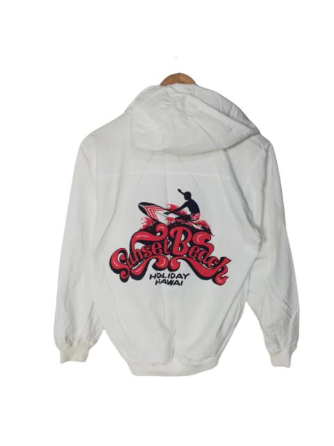 Other Designers Japanese Brand - sunset beach holiday hawaii hooded cotton jacket