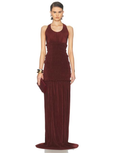 ATLEIN Pleated Long Dress