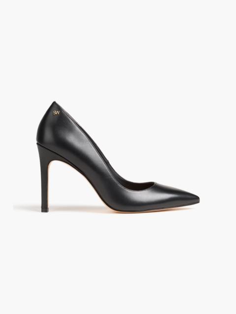 Stuart Weitzman Leigh 95 leather pumps