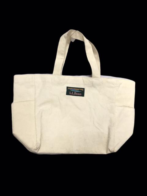 Vintage L.L. Bean Side Pocket Tote Bag