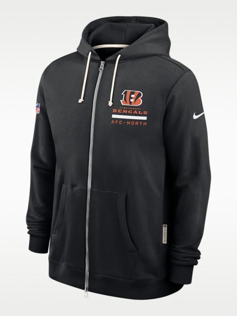Nike Cincinnati Bengals Utility Player Sideline Men's Nike Dri-FIT NFL Full-Zip Hoodie
