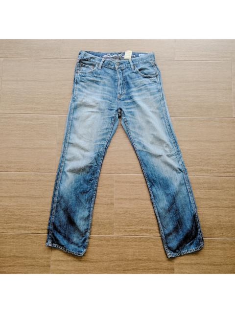 Other Designers Eddie Bauer - Vintage Eddie Bauer Distressed Faded Denim Pants