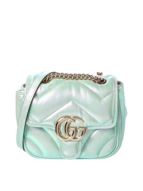 GUCCI Gucci GG Marmont Mini Matelasse Leather Shoulder Bag