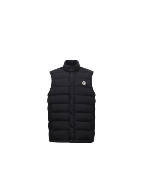 Moncler MONCLER Barthe $1295 Men's Navy Blue Down Vest New (Men's si