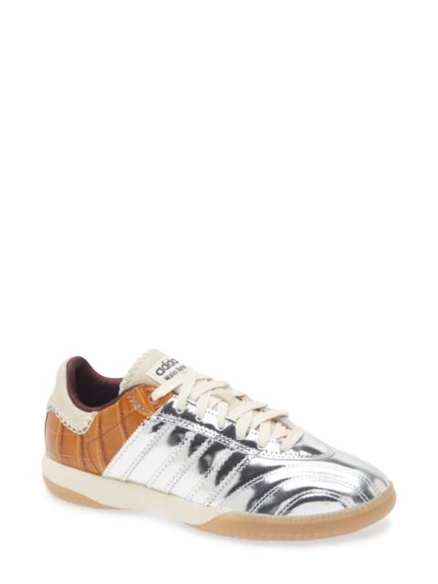 adidas adidas Gender Inclusive Samba Millennium Metallic Sneaker in Silvmt/sil at Nordstrom