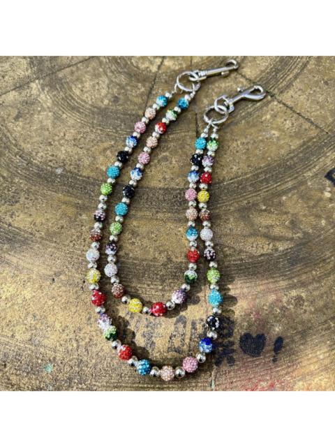 Other Designers Jewelry - Colorful Lucky Beaded Wallet Chain, Pants Chain, Belt Chain