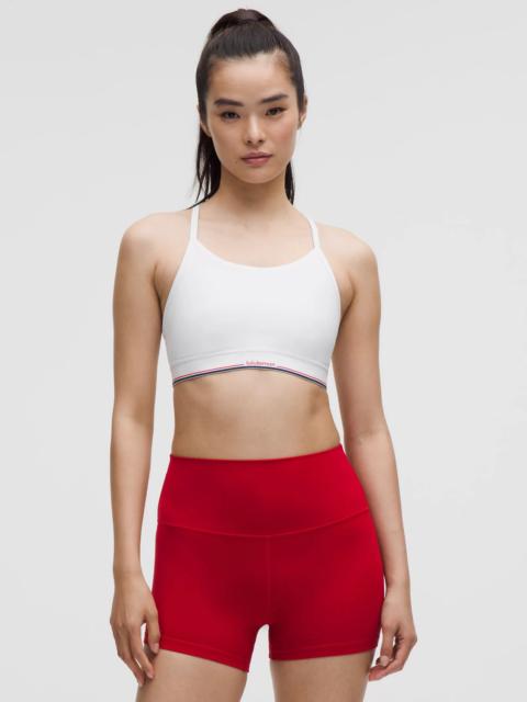 lululemon Flow Y Mid-Support Bra Logo *B/C Cup