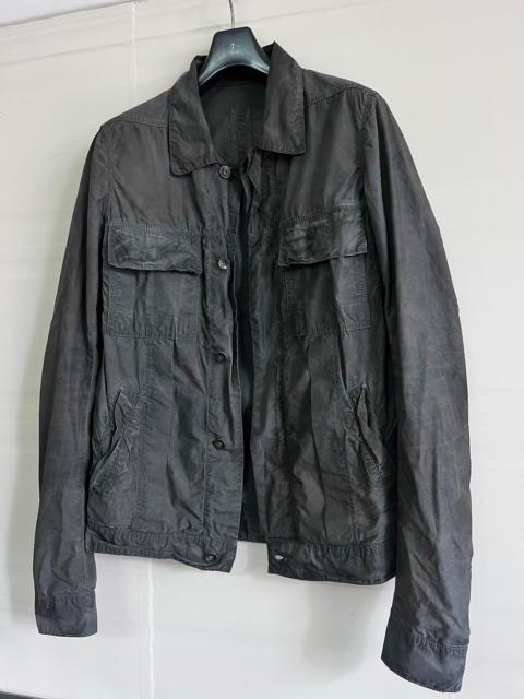 Rick Owens Rick Owens Vintage Dirty-Dye Distressed Jacket