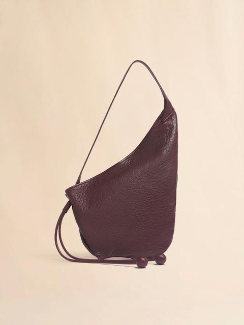 Marni SMALL RED NAPPA HOBO BAG