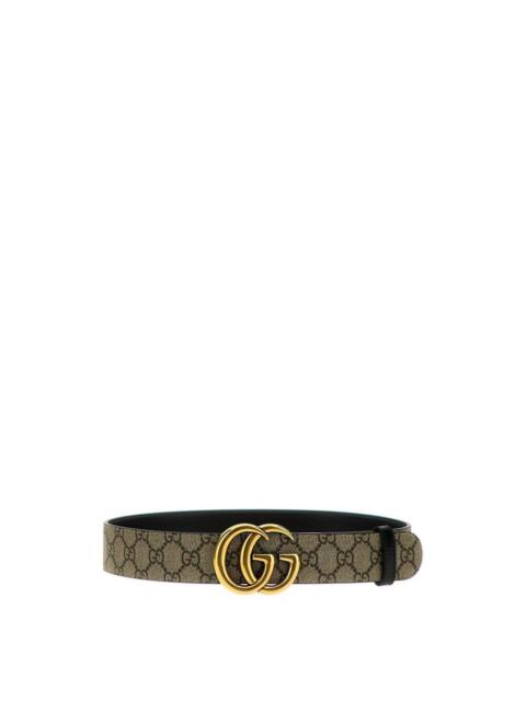 Gucci Women Gg Supreme Reversible Belt