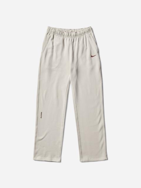 Nike NOCTA Open Hem Fleece Pants Light Orewood Brown