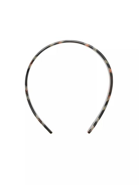 Burberry Check Acetate Headband