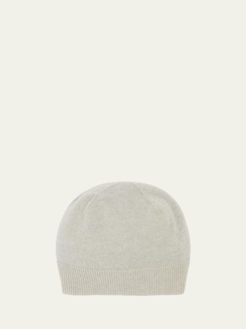 Men's Wool and Cashmere Beanie Hat