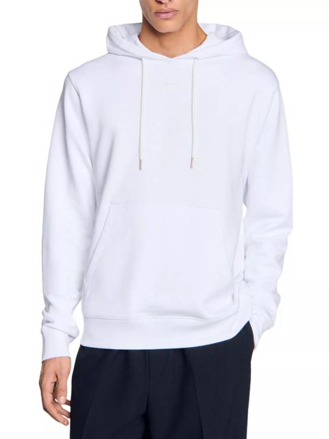 Sandro Regular Fit Sandro Logo Hoodie