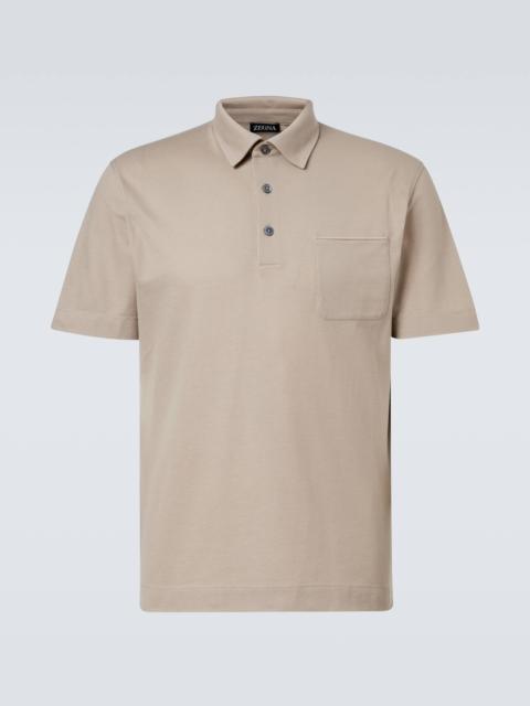 ZEGNA Cotton polo shirt