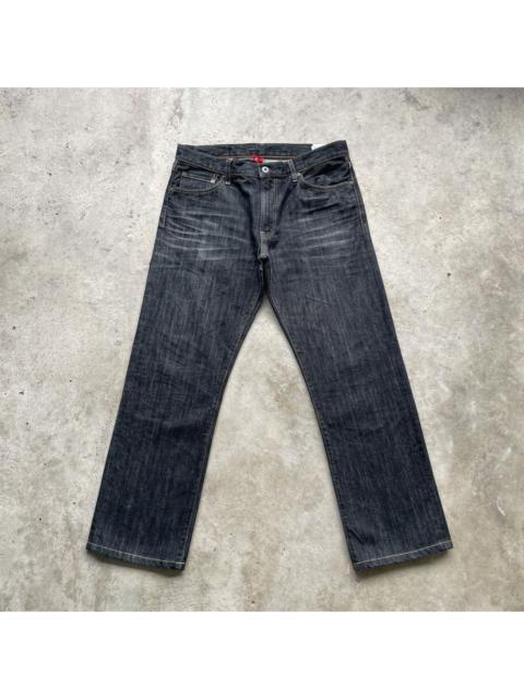 Other Designers W33x28.5💥 Vintage Japanese Brand Black Jeans Pants Denim