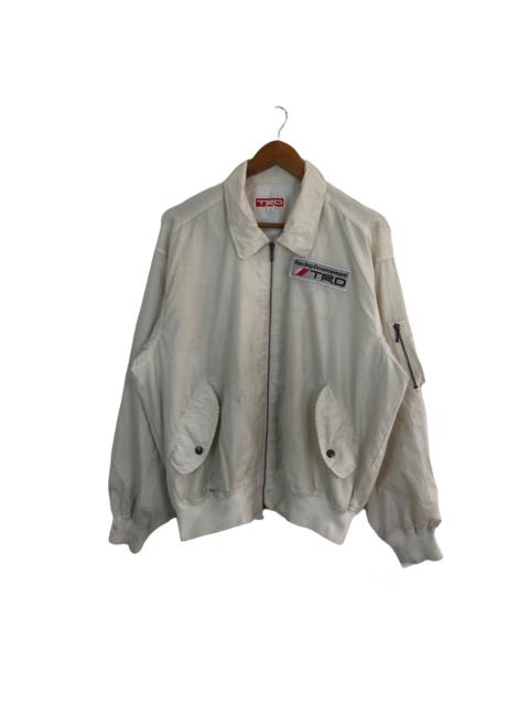 Other Designers Japanese Brand - RARE VINTAGE TOYOTA TRD BIG LOGO BOMBER JACKET