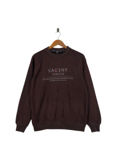 Yohji Yamamoto Y'Saccs Sacsny Embroidery Logo Sweatshirt